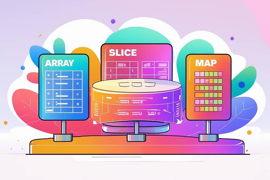 Struktur data penting di Go
